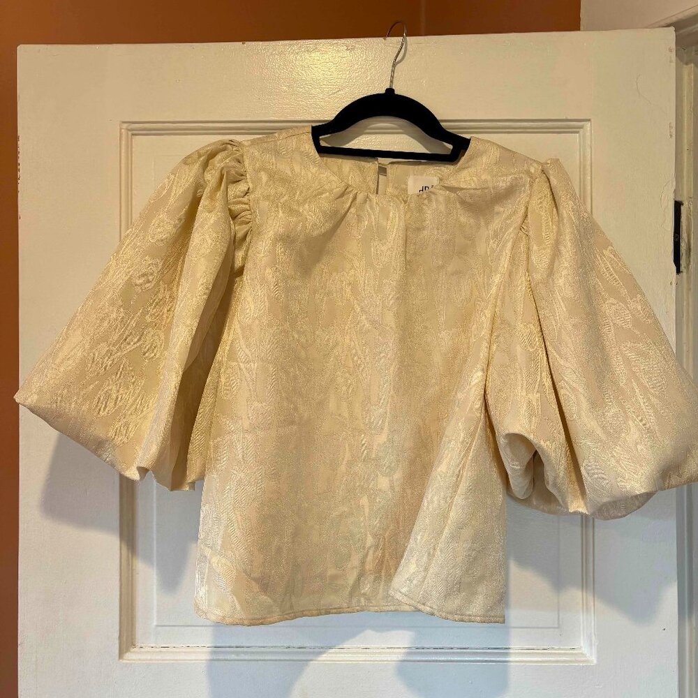 Anthropologie Brocade Top